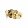 Trans Atlantic Co. Bright Brass Standard-Duty Commercial Cylindrical Privacy Bed/Bath Door Knob DL-SVB40-US3